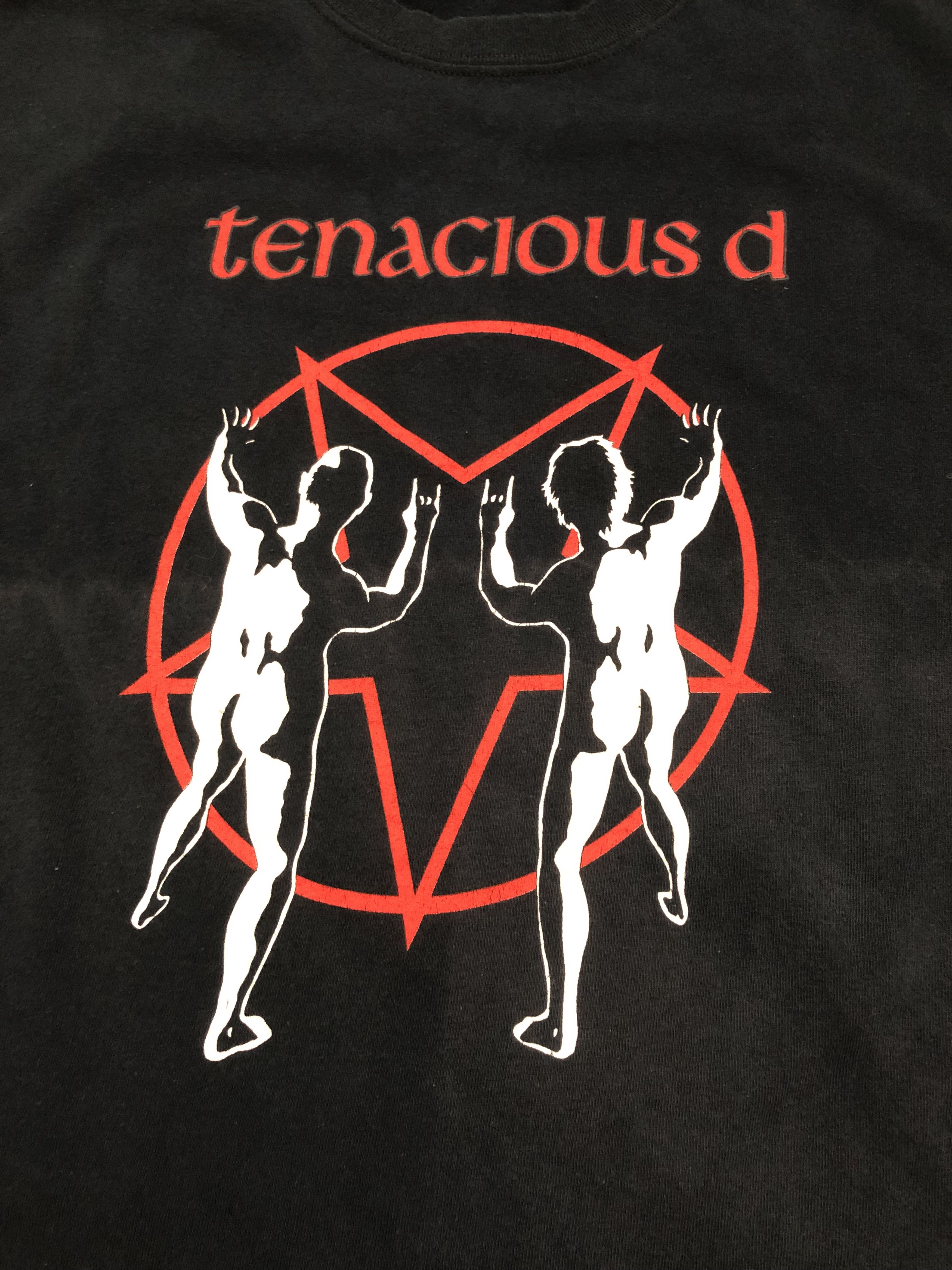 Band Tees × Vintage Vintage Worn Tshirt Tenacious D Band Size US L / EU 52-54 / 3 - 5 Thumbnail
