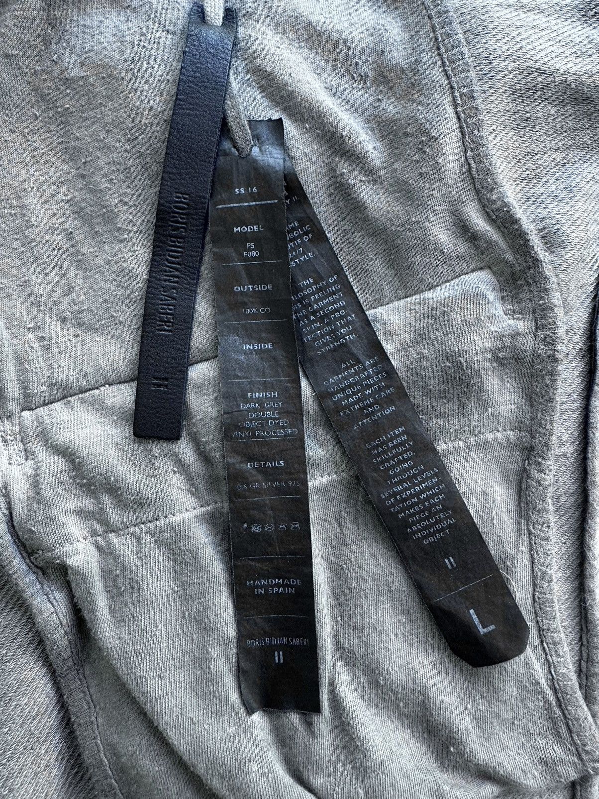 Boris Bidjan Saberi Boris Bidjan Saberi SS 16 Runway P5 F080 Shorts Size US 33 - 6 Thumbnail