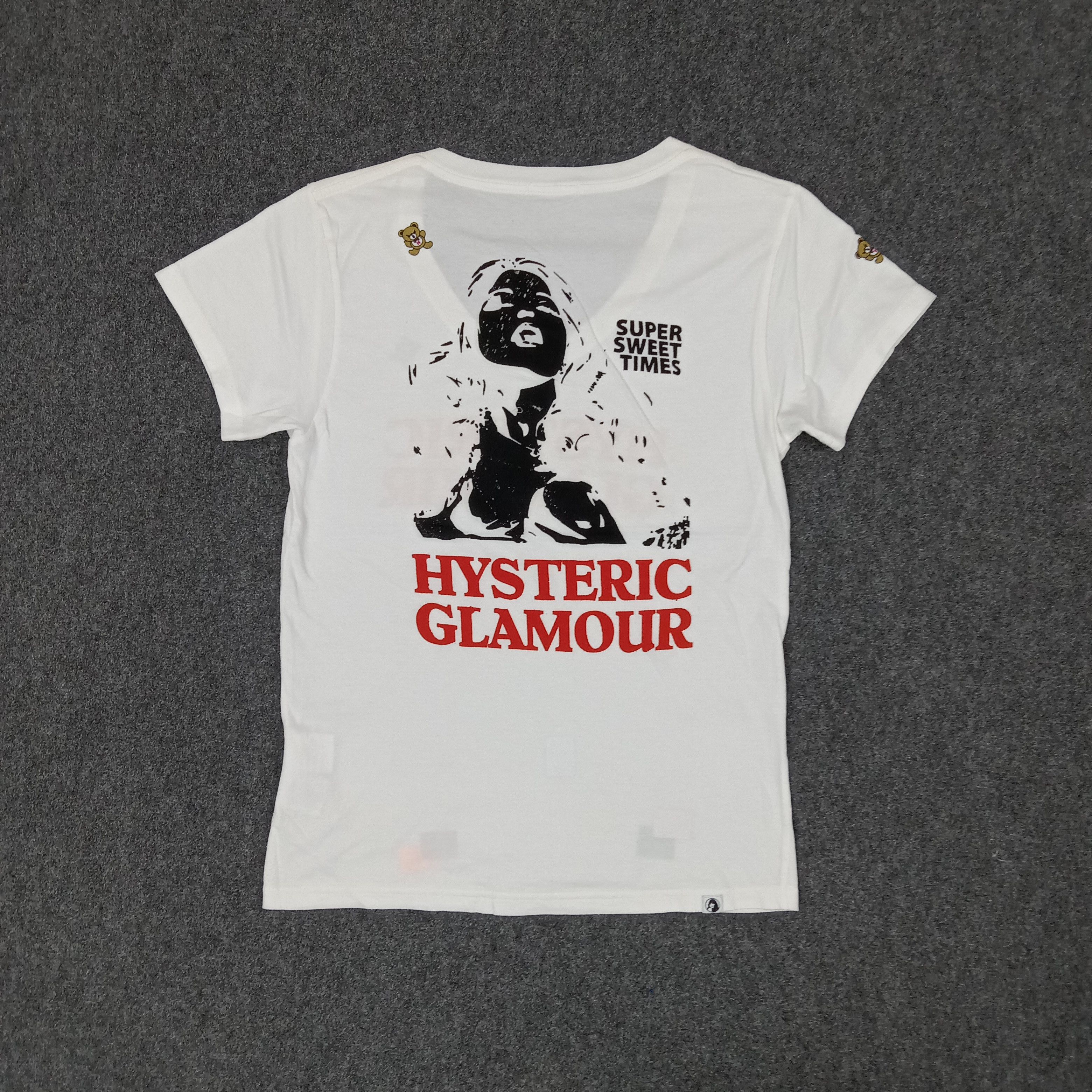 Hysteric Glamour × Japanese Brand × Vintage Hysteric Glamour Japanese Brand Custom Art Tshirt C219N49 Size S / US 4 / IT 40 - 1 Thumbnail