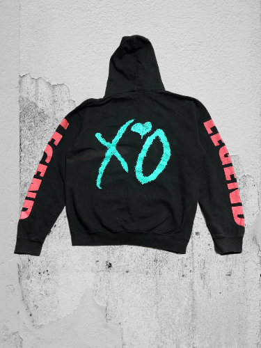 XO XO the weekend tour distressed paint Hoodie Size US M / EU 48-50 / 2 - 1 Thumbnail