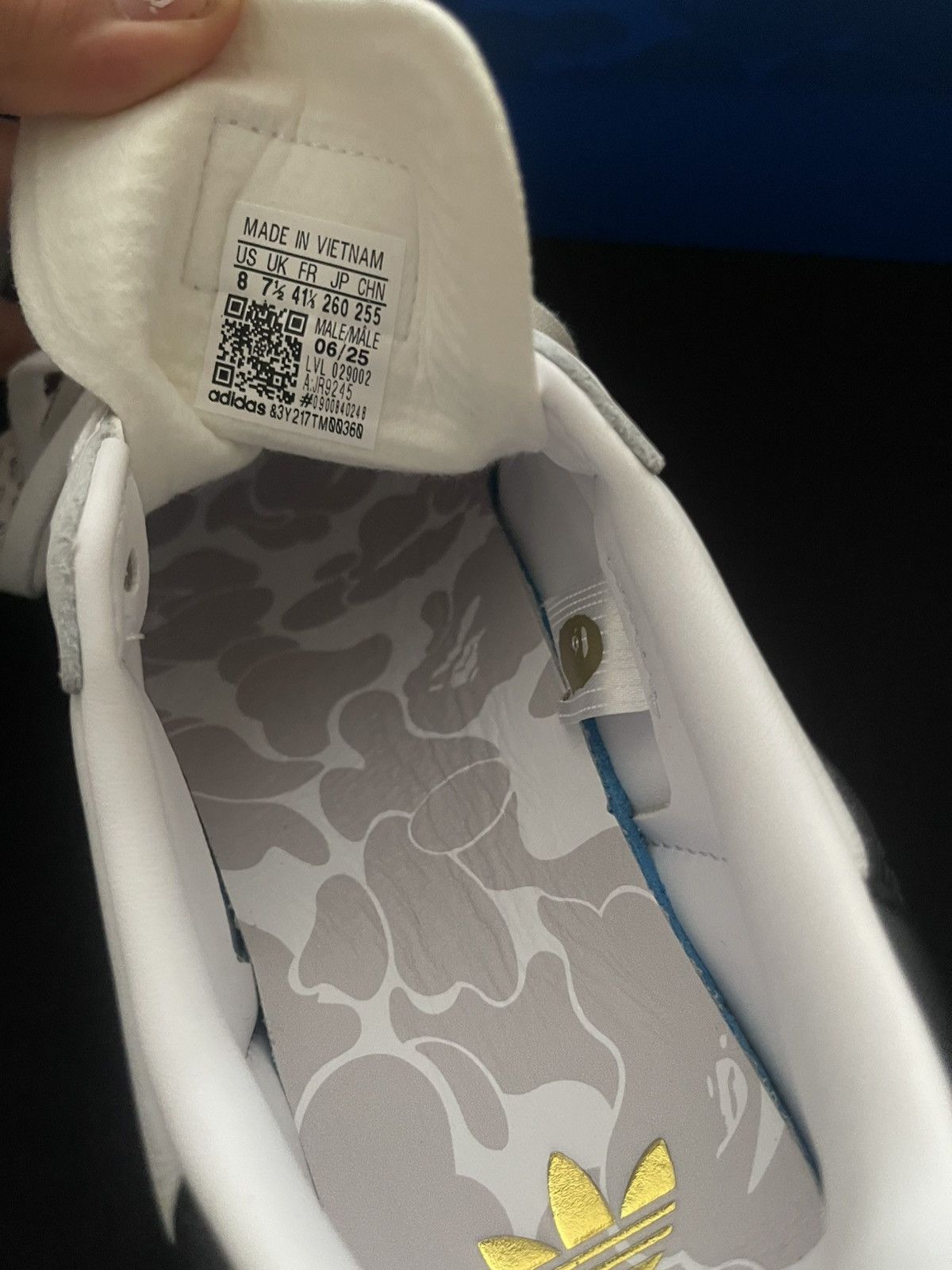 Adidas Bape x Adidas Sambas Size US 8 / EU 41 - 10 Thumbnail