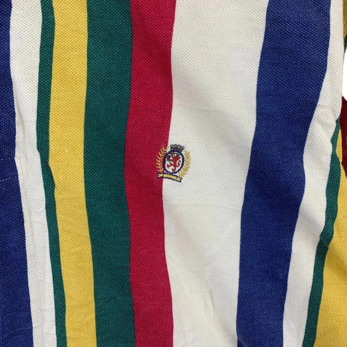Tommy Hilfiger Vintage 90’ TOMMY HILFIGER Crest Cookie Logo Striped Size US L / EU 52-54 / 3 - 3 Thumbnail