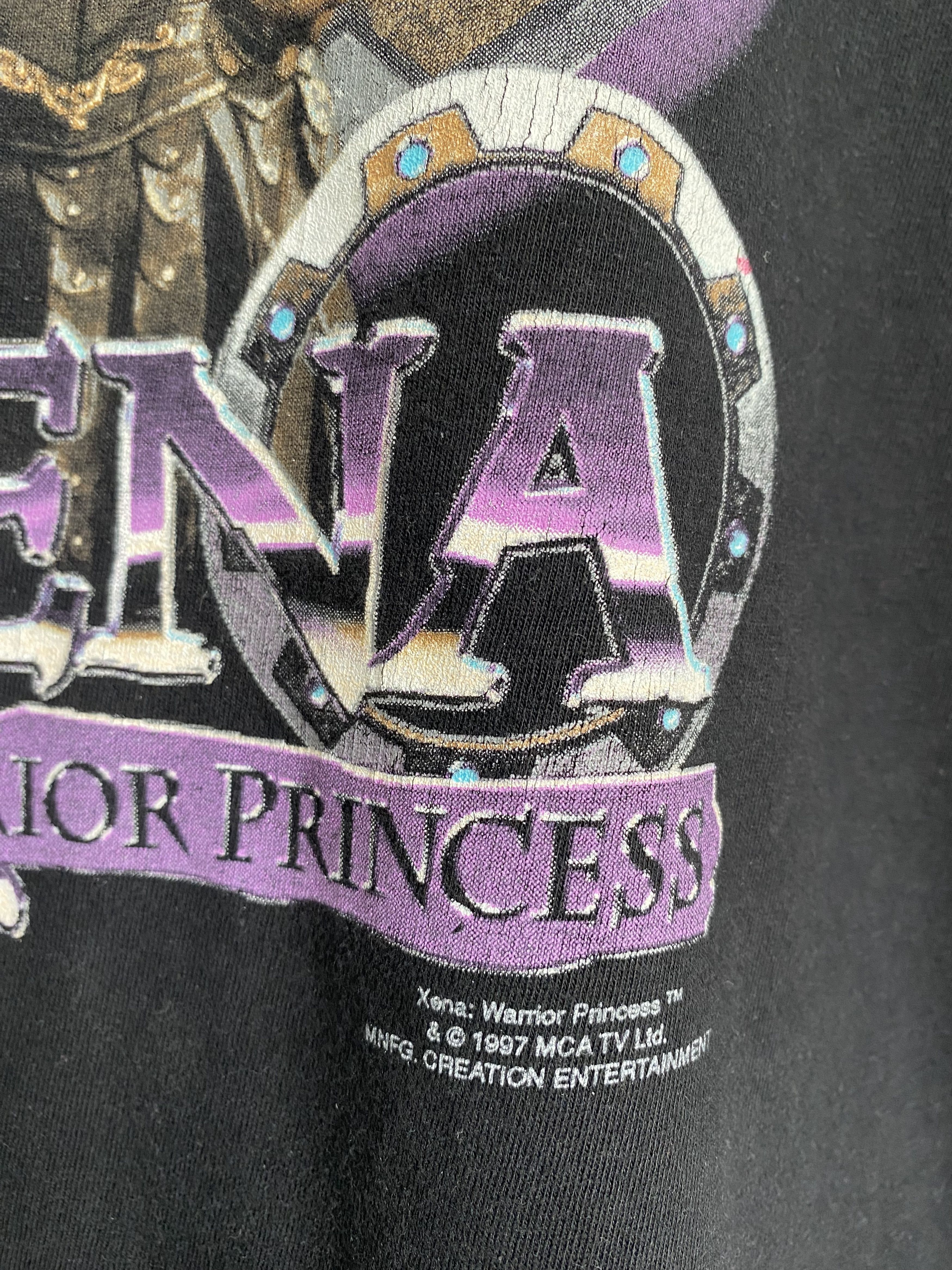 Vintage Vintage 1997 Xena warrior princess movie t-shirt Size US L / EU 52-54 / 3 - 2 Thumbnail