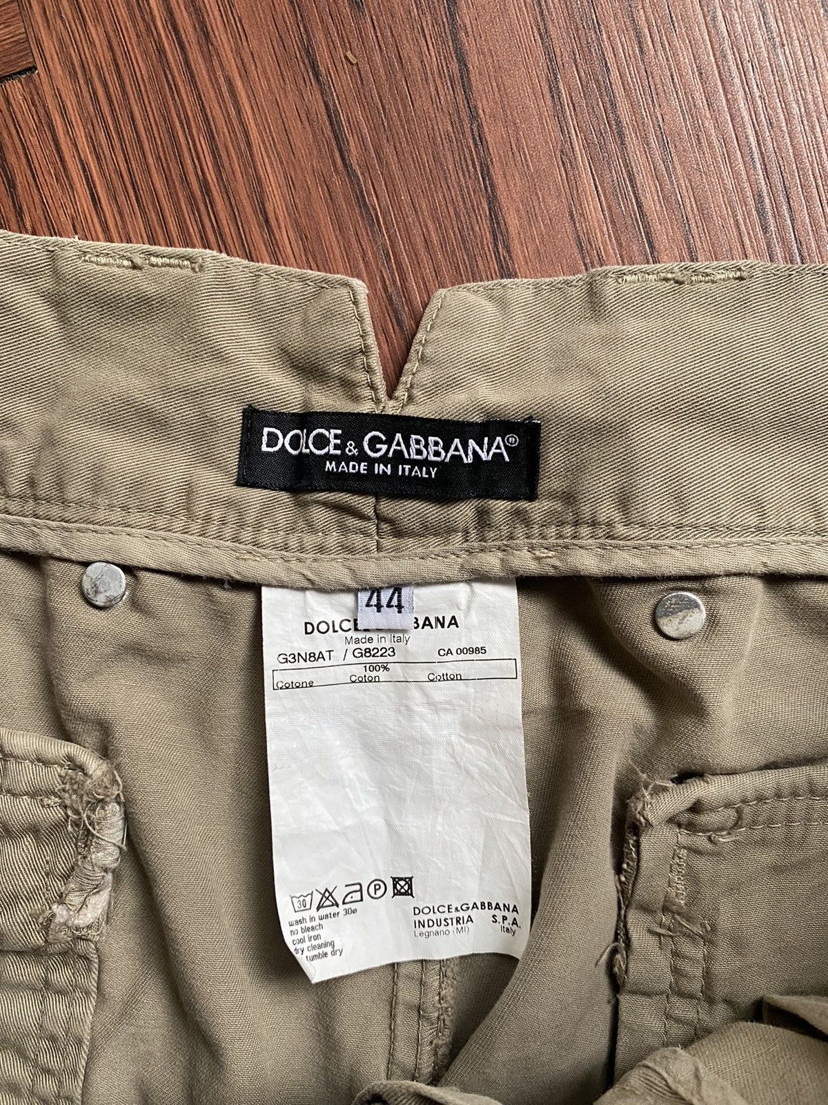 Dolce & Gabbana Dolce and Gabbana Ripped Pants Size US 32 / EU 48 - 7 Thumbnail