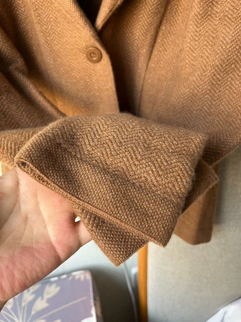 Loro Piana LORO PIANA Cashmere sheepskin coat, 100%baby cashmere mate Size M / US 6-8 / IT 42-44 - 7 Thumbnail