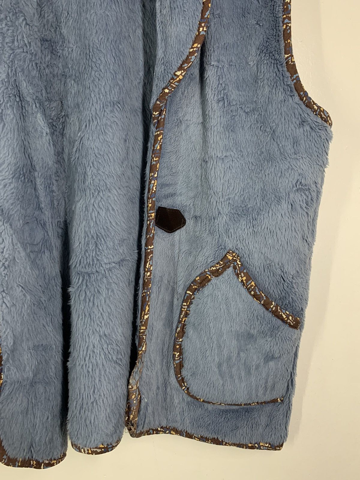 Japanese Brand × Vintage Loffy Warm Up Collection Vest Sherpa Padded Jacket Size US XL / EU 56 / 4 - 4 Thumbnail