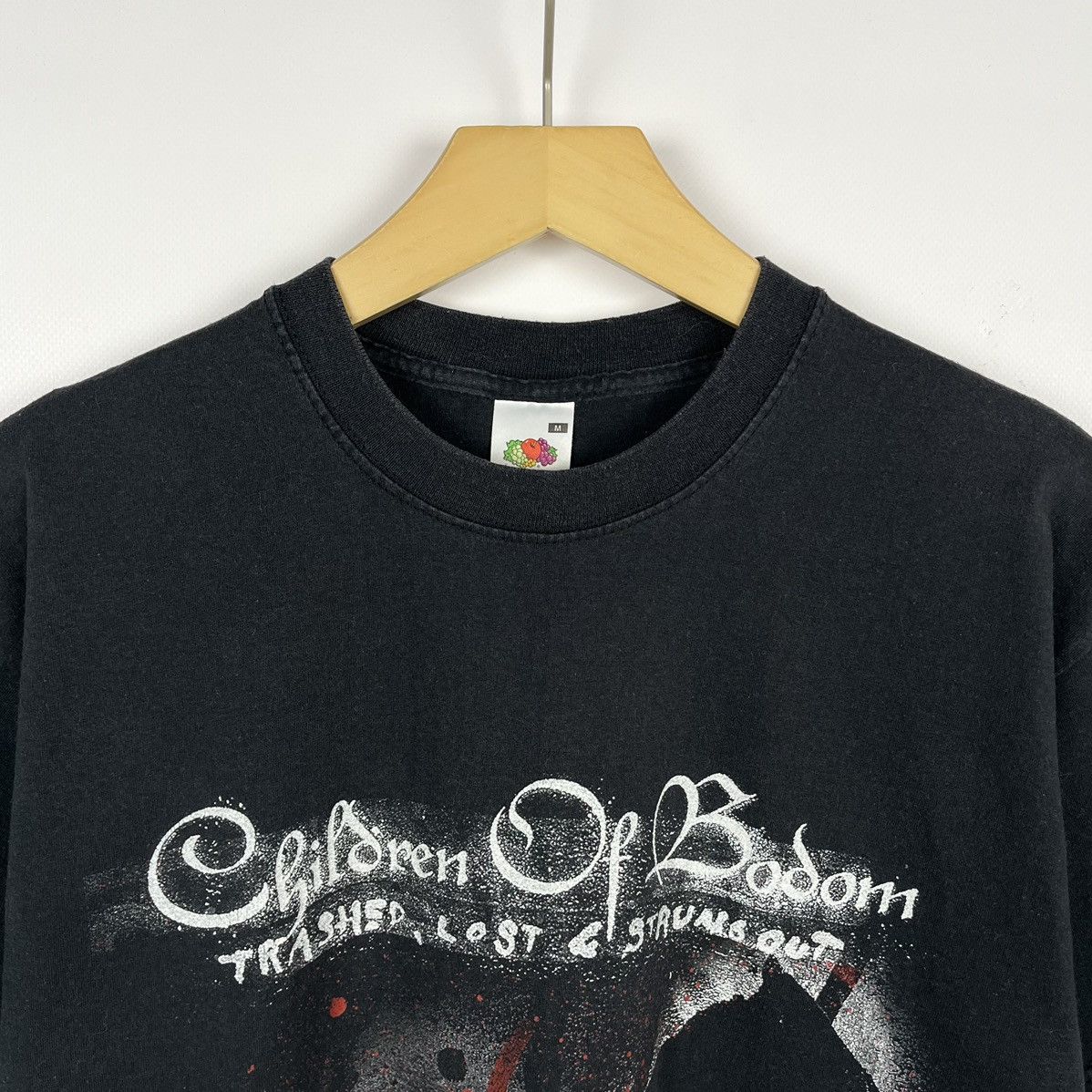 Band Tees Vintage Children of Bodom trashed lost and strungout tee 00s Size US M / EU 48-50 / 2 - 3 Thumbnail