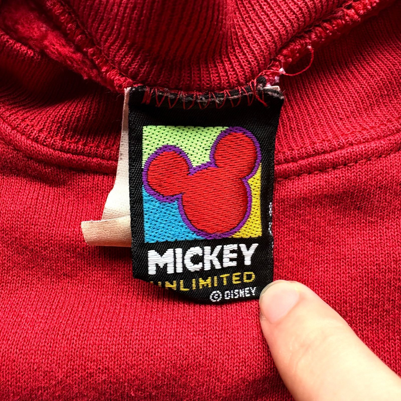 Mickey Mouse Vintage Baggy 90s Mickey Mouse Sweatshirt XL Size US XL / EU 56 / 4 - 5 Thumbnail