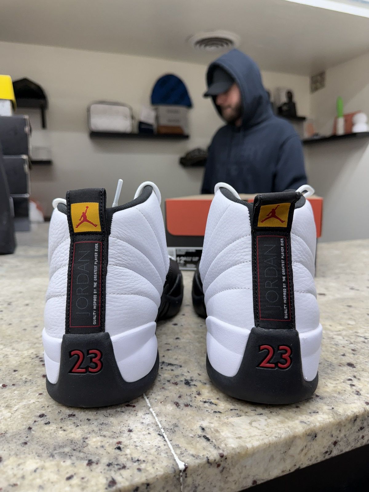 Jordan Brand Air Jordan 12 Retro Taxis Size US 12.5 / EU 45-46 - 4 Thumbnail