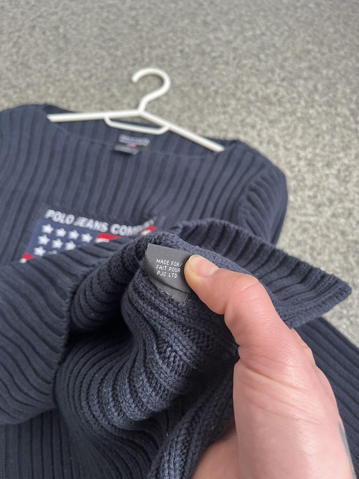 Polo Ralph Lauren Vintage Polo Jeans Ralph Lauren big logo sweater Size L / US 10 / IT 46 - 5 Thumbnail