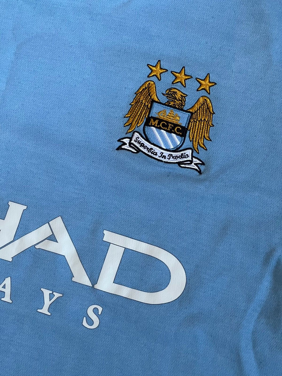 Umbro Umbro Manchester City vintage soccer jersey Size US M / EU 48-50 / 2 - 4 Thumbnail