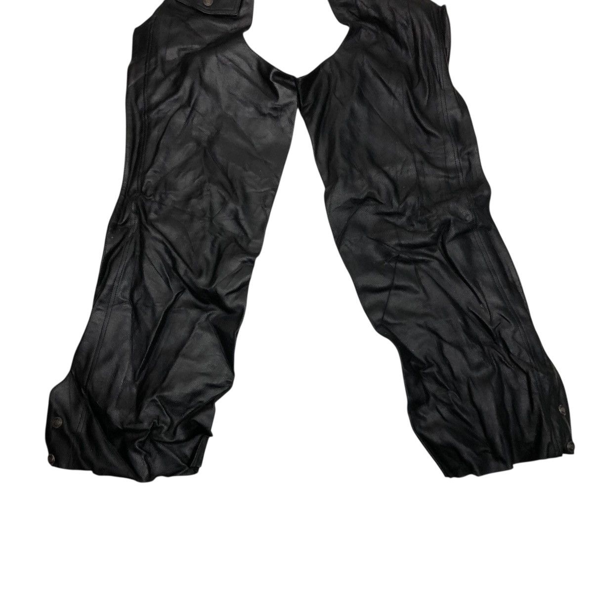 Harley Davidson 🔥VINTAGE GENUINE LEATHER BIKER PANTS HARLEY DAVIDSON Size US 32 / EU 48 - 4 Thumbnail
