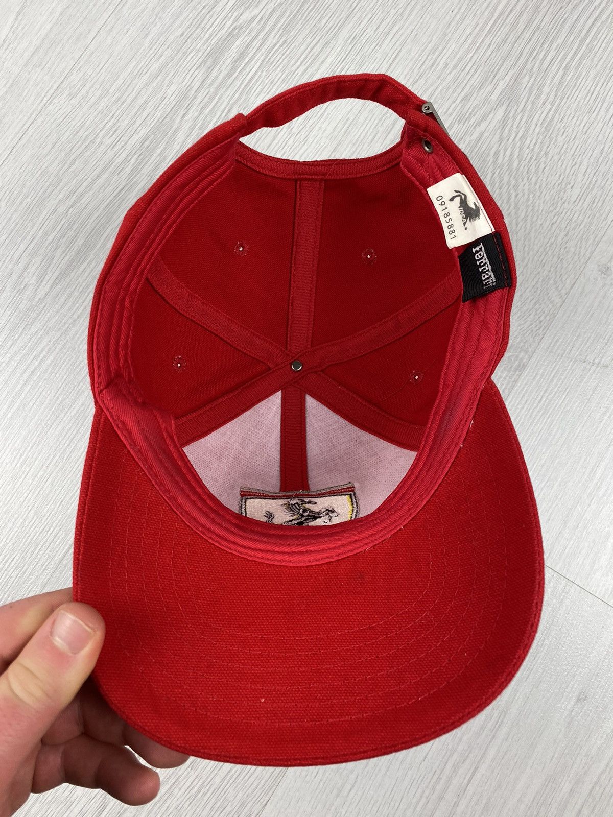 Ferrari Vintage Ferrari Racing Cap Hat F1 like BMW Marlboro Mercedes Size ONE SIZE - 7 Thumbnail