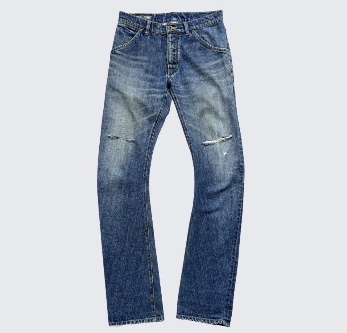 Isamu Katayama Backlash attachment banana J cut blue jeans Size US 28 / EU 44 - 1 Thumbnail