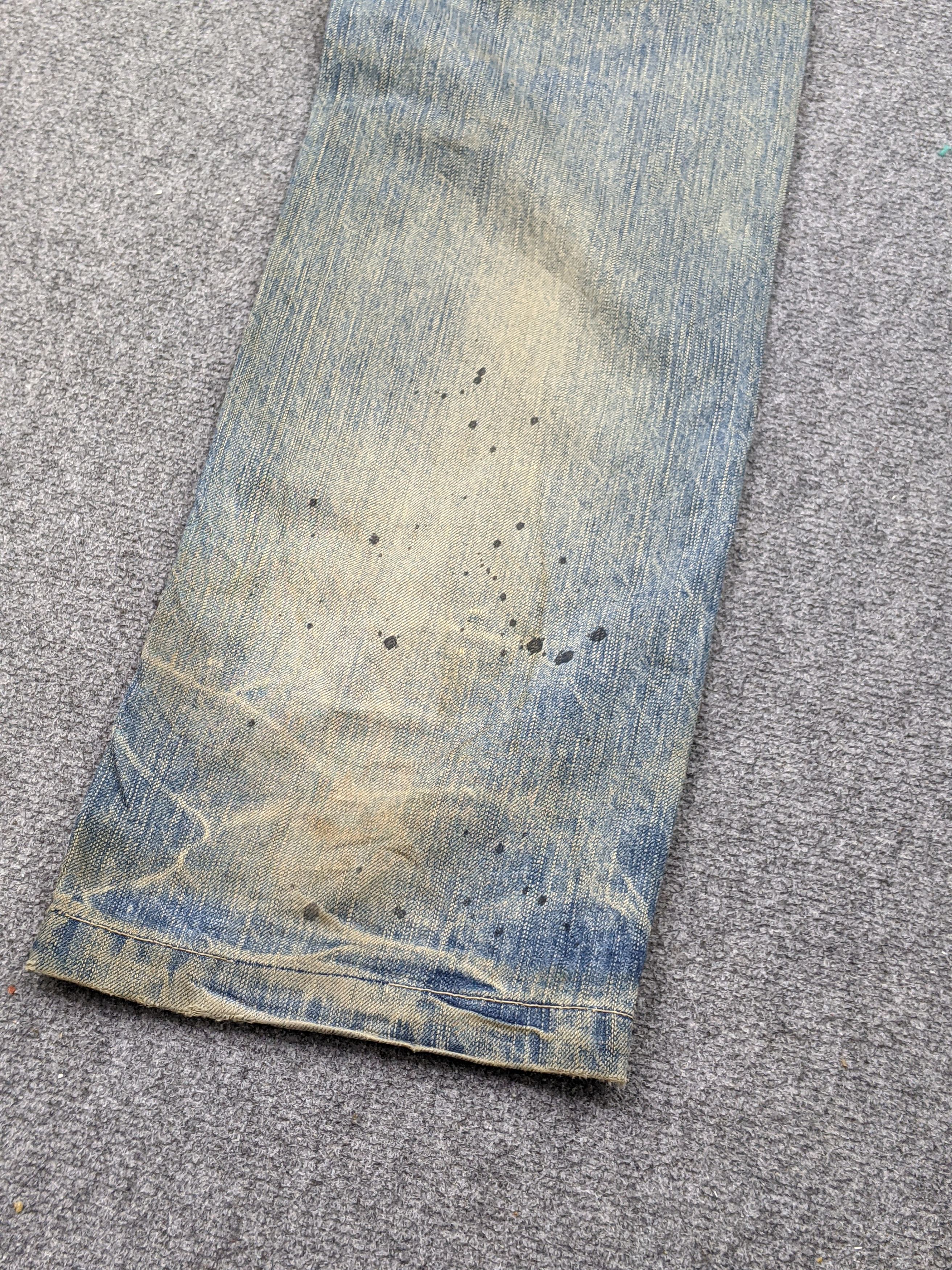 If Six Was Nine Johnbull Kojima Genes Japan Multi Pocket Rusty Jeans DJ0013Z Size US 33 - 20 Thumbnail