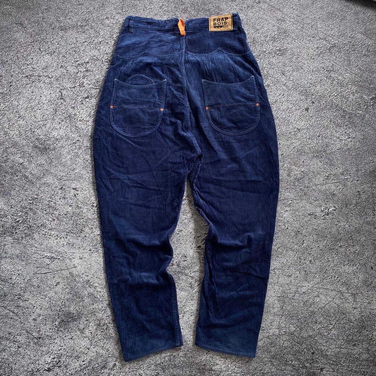 Frapbois 2000s - Frapbois Issey Miyake Drop Ceoth Corduroy Long Pants Size US 32 / EU 48 - 1 Thumbnail