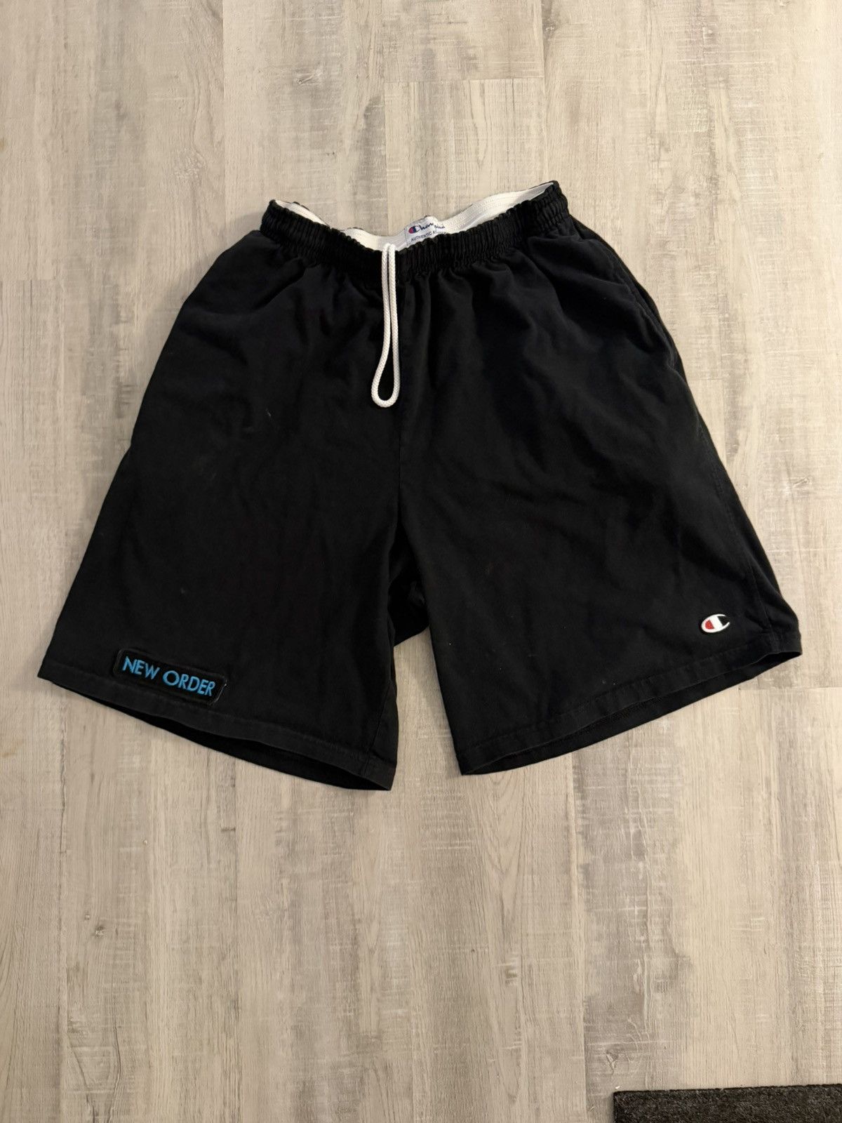 Vintage Custom Champion New Order Band Shorts
