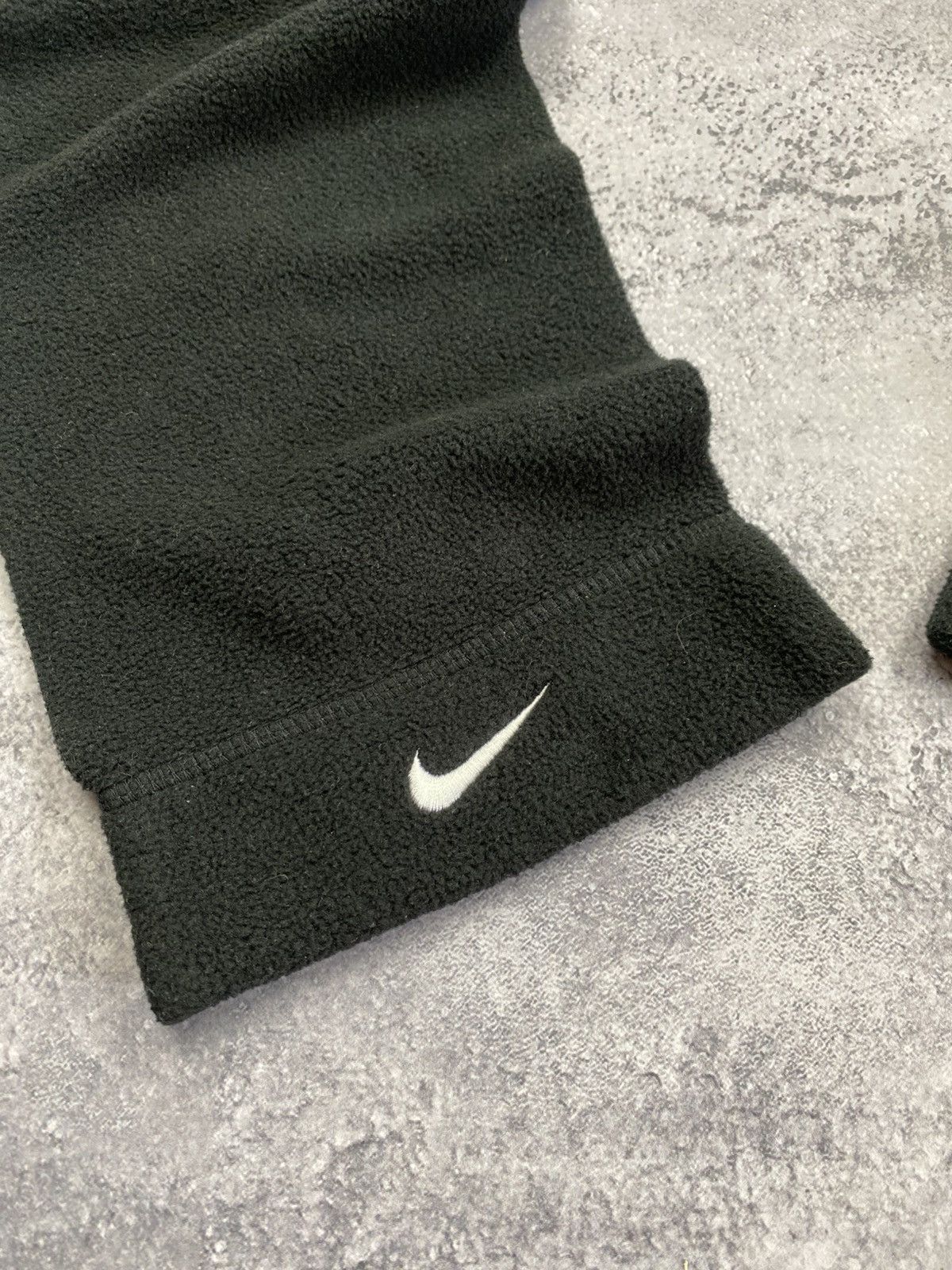 Nike Nike Vintage Y2K Style Fleece Scarf Swoosh Logo Drill 00s Size ONE SIZE - 5 Thumbnail