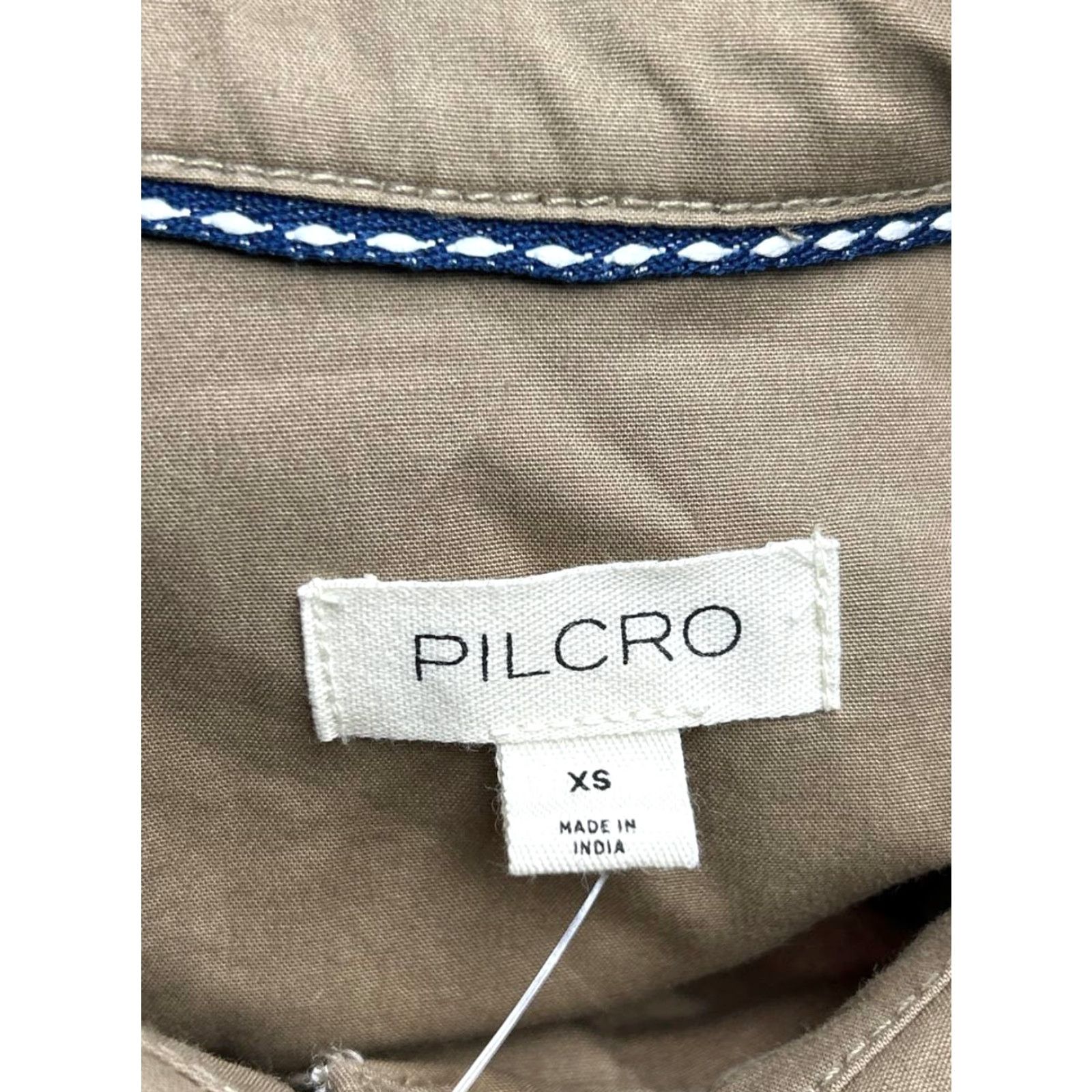 Vintage Pilcro Shirt Dress Womens XS Brown Cotton Blend Blouson New Dress Shirt Pilcro Womens XS Brown Cotton Blend Blouson New Size XS / US 0-2 / IT 36-38 - 3 Thumbnail
