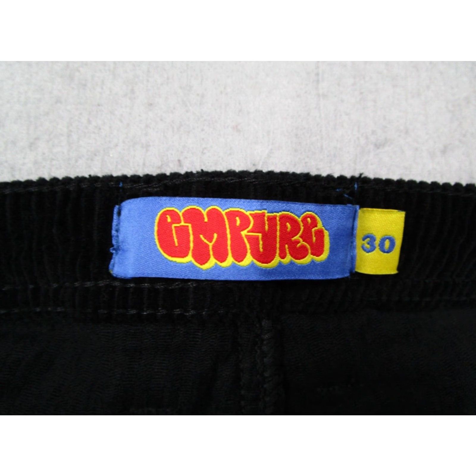 Empyre Empyre Black Men's Relaxed Corduroy 5 Pocket Pants 30W x 28L Mens Size US 30 / EU 46 - 3 Thumbnail