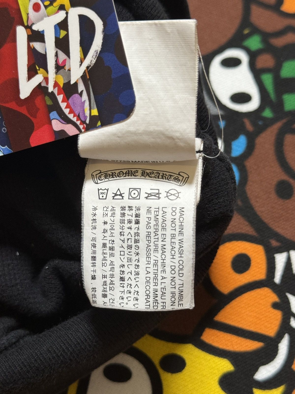 Chrome Hearts Chrome Hearts Icey Blue Script Logo Thermal Hoodie Size US M / EU 48-50 / 2 - 9 Thumbnail
