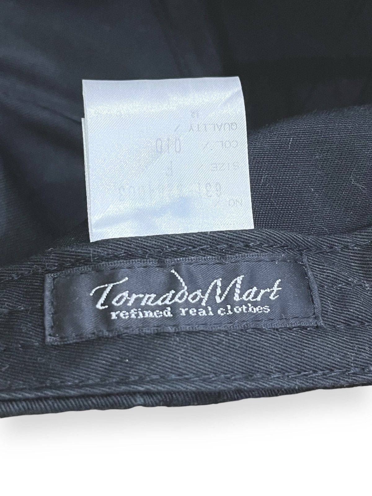 Tornado Mart VERYRARE🔥90’s TORNADO MART Bold Embroidery Spellout Dad Hat Size ONE SIZE - 12 Thumbnail