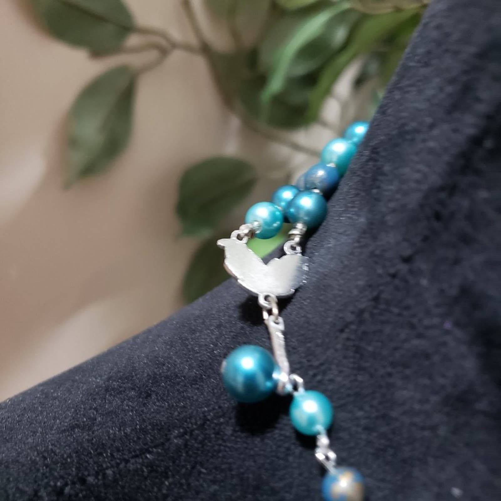 Other Womens Fashion Double Strand Pearl Rhinestones Bead Necklace Size ONE SIZE - 6 Thumbnail