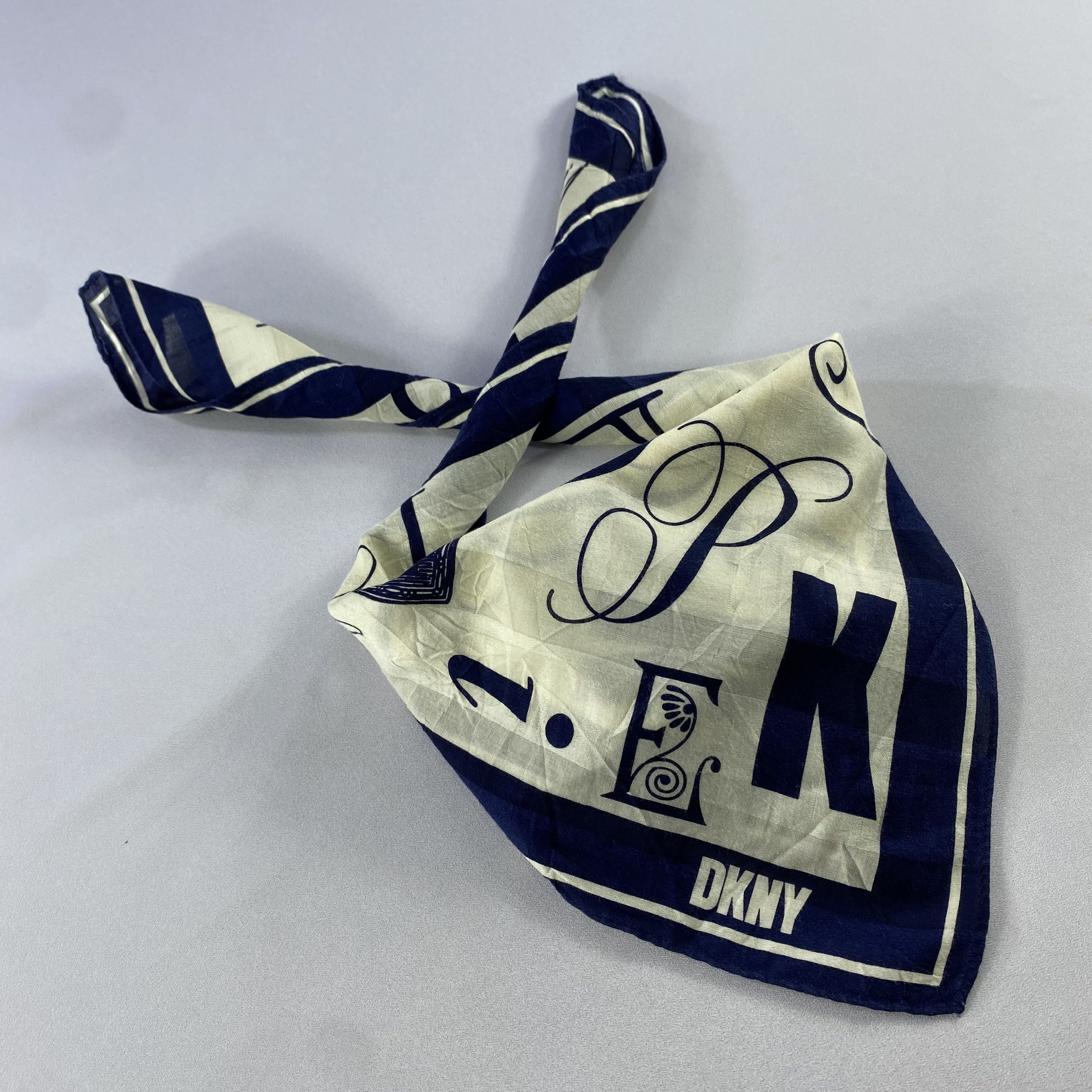 DKNY × Vintage DKNY Bandana/ Handkerchief / Neckerchief Size ONE SIZE - 2 Thumbnail