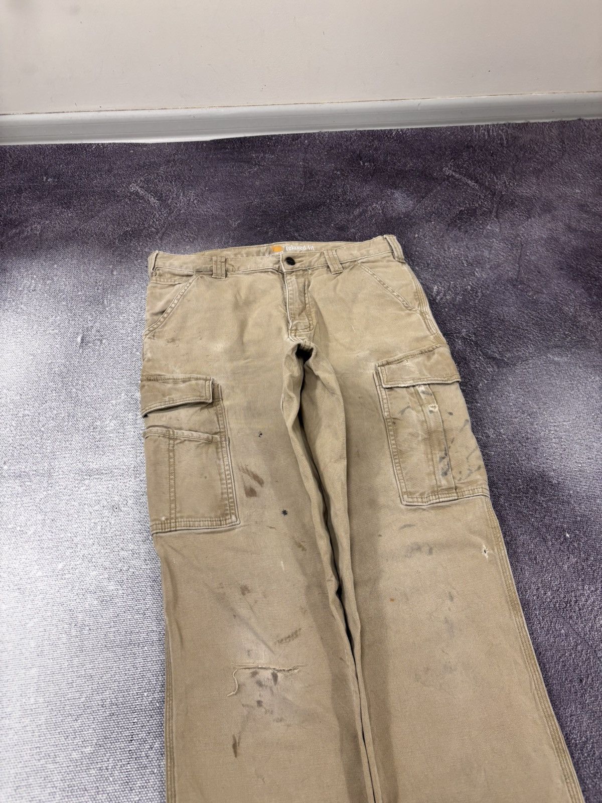 Carhartt Vintage Carhartt Relaxed Fit Flight Utility Hype Cargo Pants Size US 32 / EU 48 - 11 Thumbnail