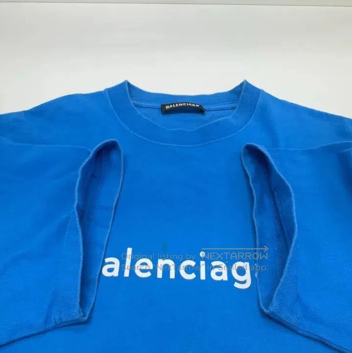 Balenciaga Balenciaga Logo Print Relaxed Fit T. Size US XXS / EU 40 - 6 Thumbnail