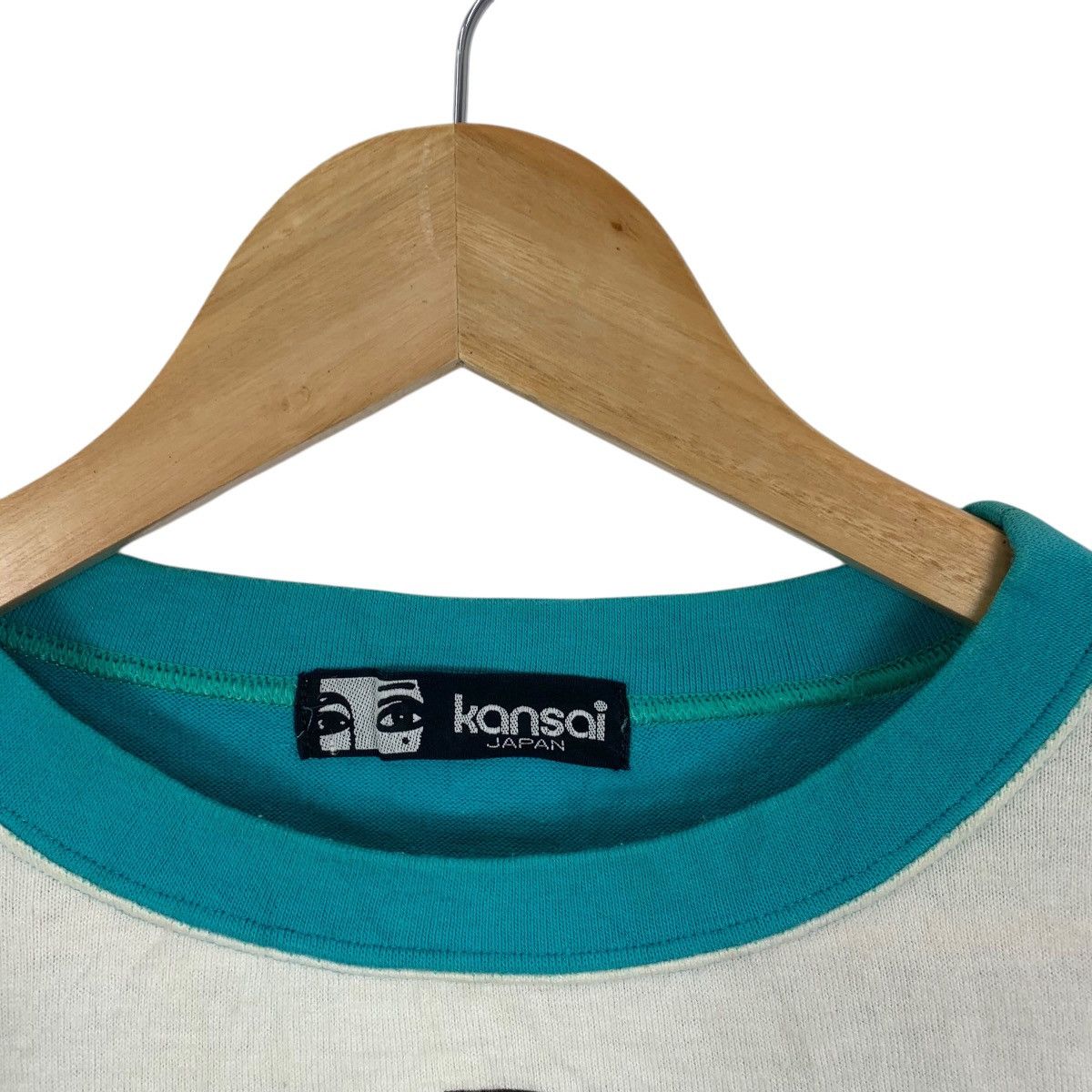 Kansai Yamamoto Vintage 80’ KANSAI YAMAMOTO Bird Of Paradise Eyes Tag Size S / US 4 / IT 40 - 5 Thumbnail