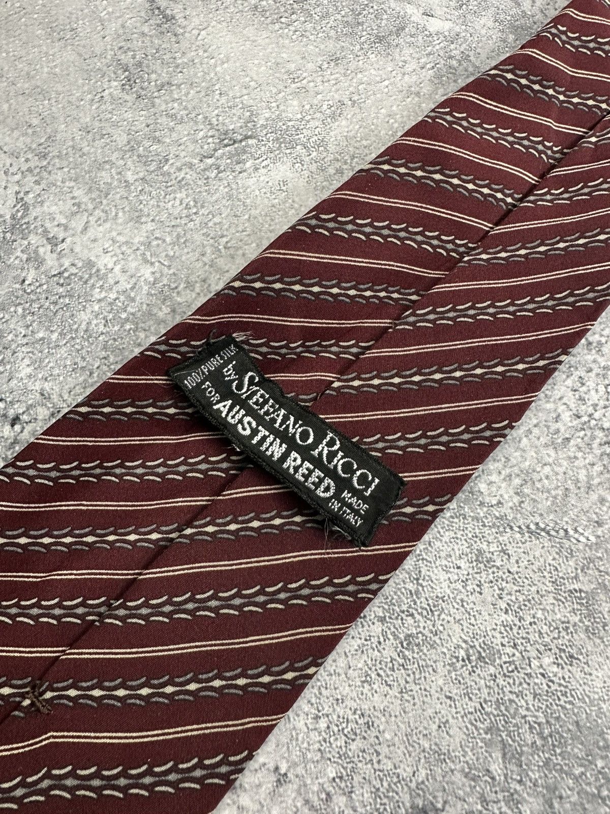 Stefano Ricci Stefano Ricci 100% Pure Silk Tie Made in Italy Striped Size ONE SIZE - 10 Thumbnail