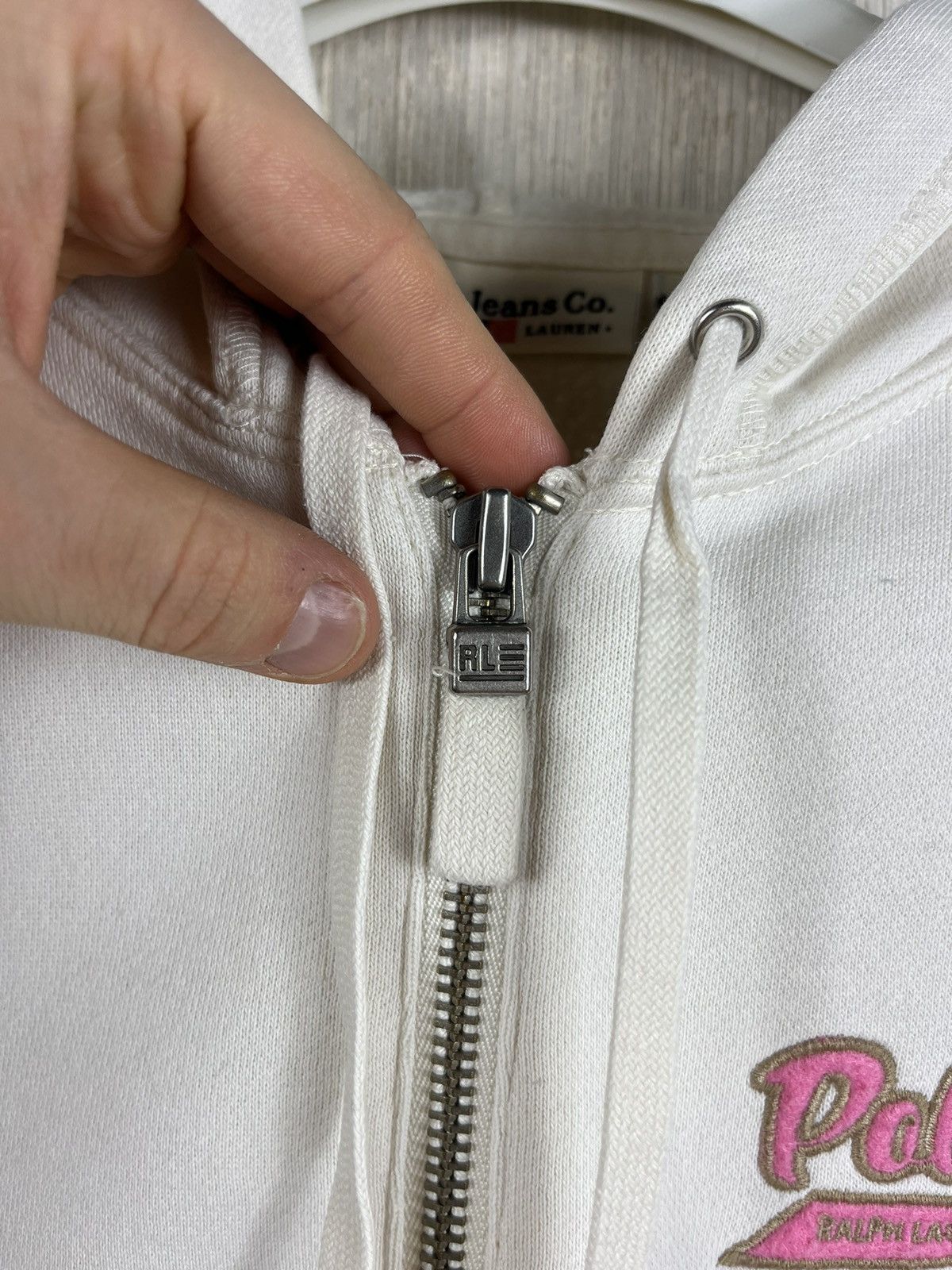 Polo Ralph Lauren × Vintage Vintage Polo Ralph Lauren jeans y2k zip hoodie sweatshirt Size M / US 6-8 / IT 42-44 - 10 Thumbnail