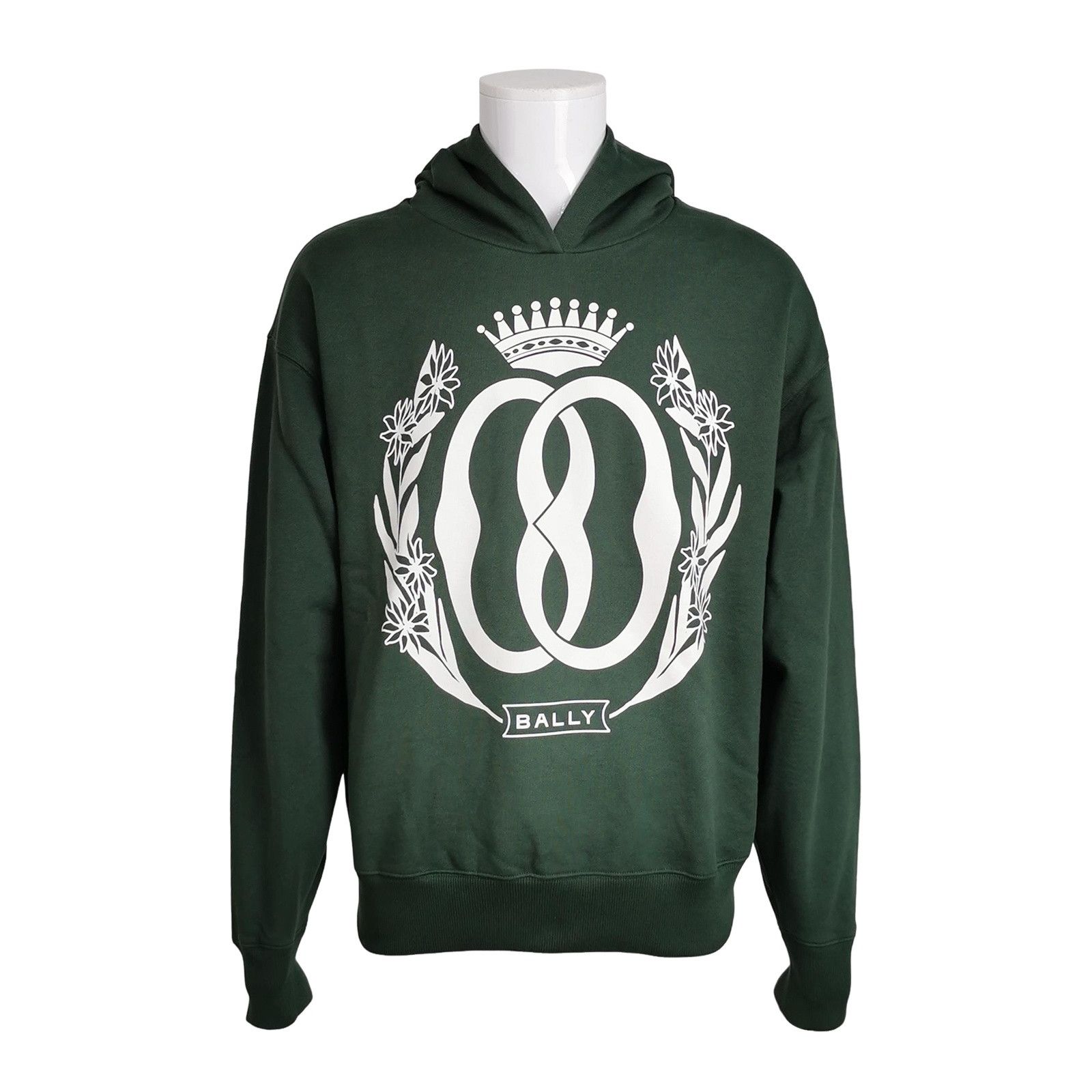 Bally Bally Logo Crest Cotton Hoodie US M Size US M / EU 48-50 / 2 - 1 Thumbnail