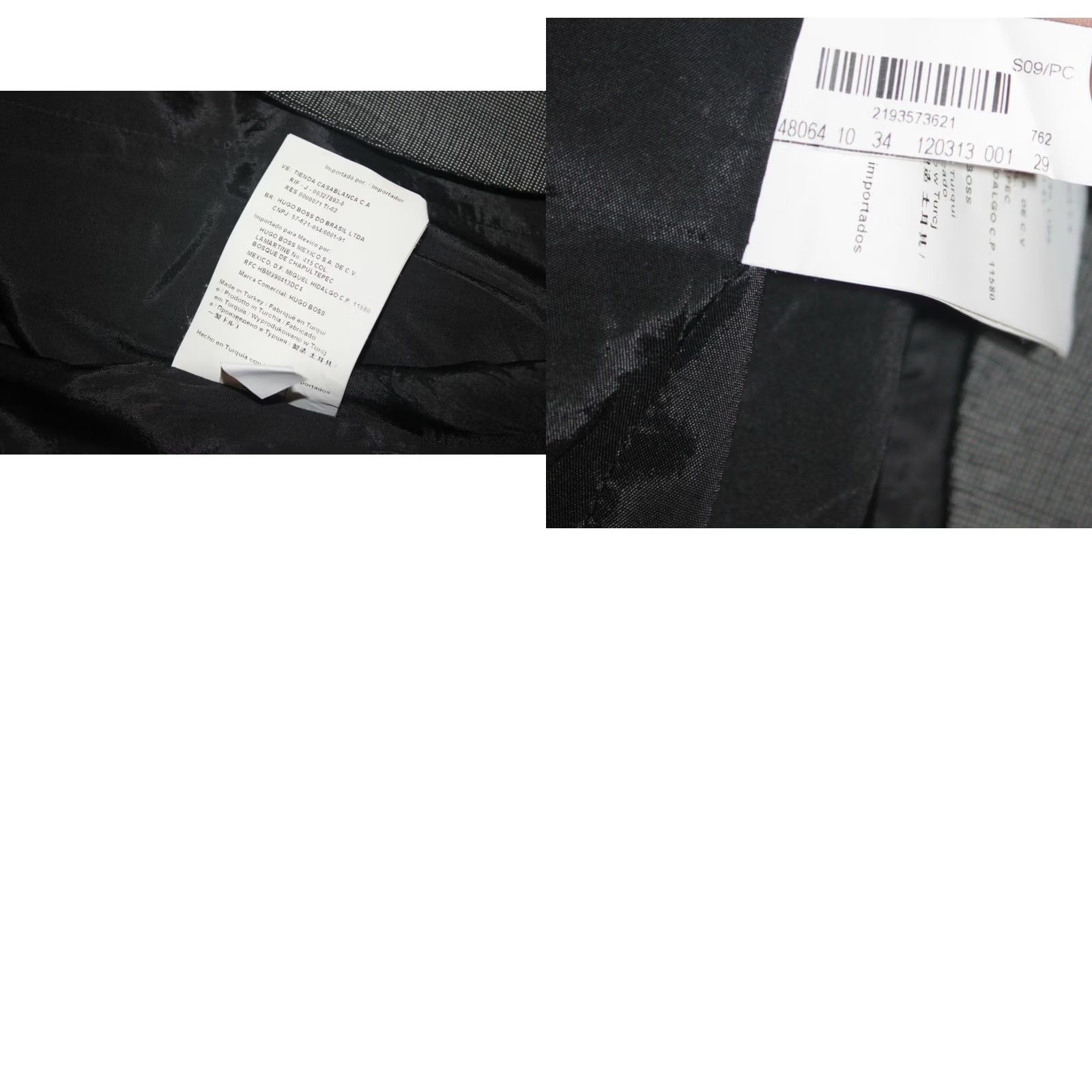 Hugo Boss HUGO BOSS Blazer Jacket Womens UK 6 / US 4 Grey Suit Jacket/Blazer Size M / US 6-8 / IT 42-44 - 8 Thumbnail