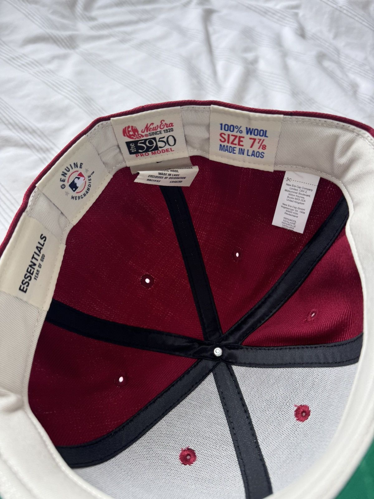 Fear of God × New Era Fear of God x New Era Phillies 59FIFTY Cap 7 7/8 Size ONE SIZE - 3 Thumbnail