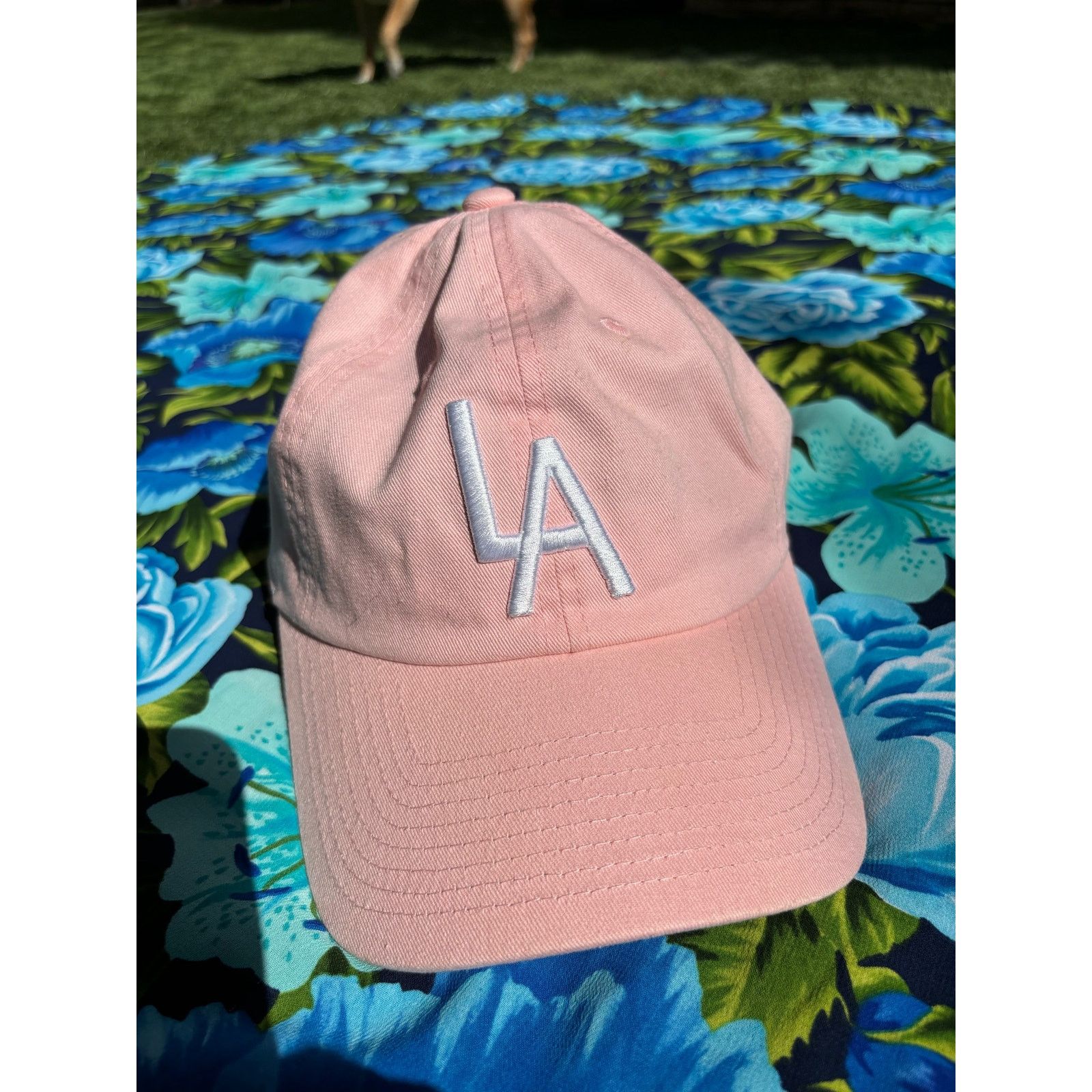 & Other Stories Pink LA Adjustable Baseball Hat Size ONE SIZE - 1 Thumbnail