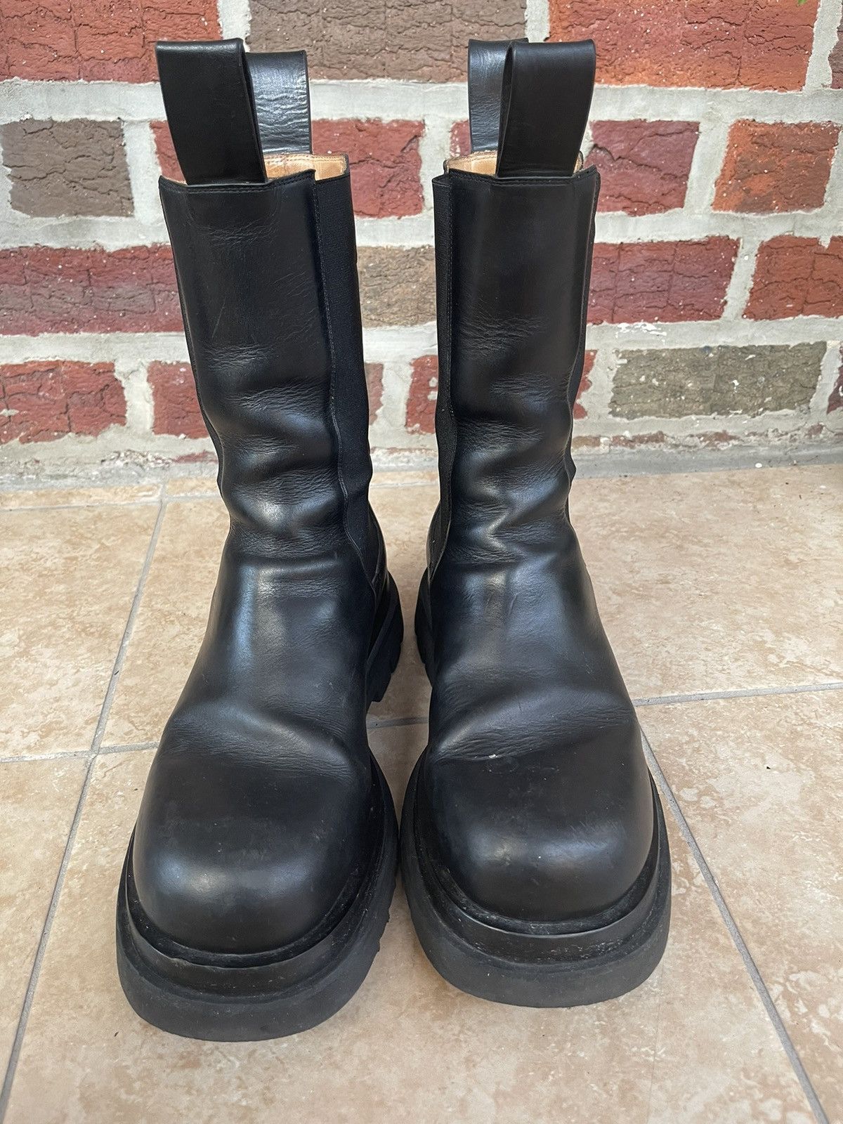 Bottega Veneta Bottega Veneta lug boots size 42 Size US 9 / EU 42 - 2 Thumbnail