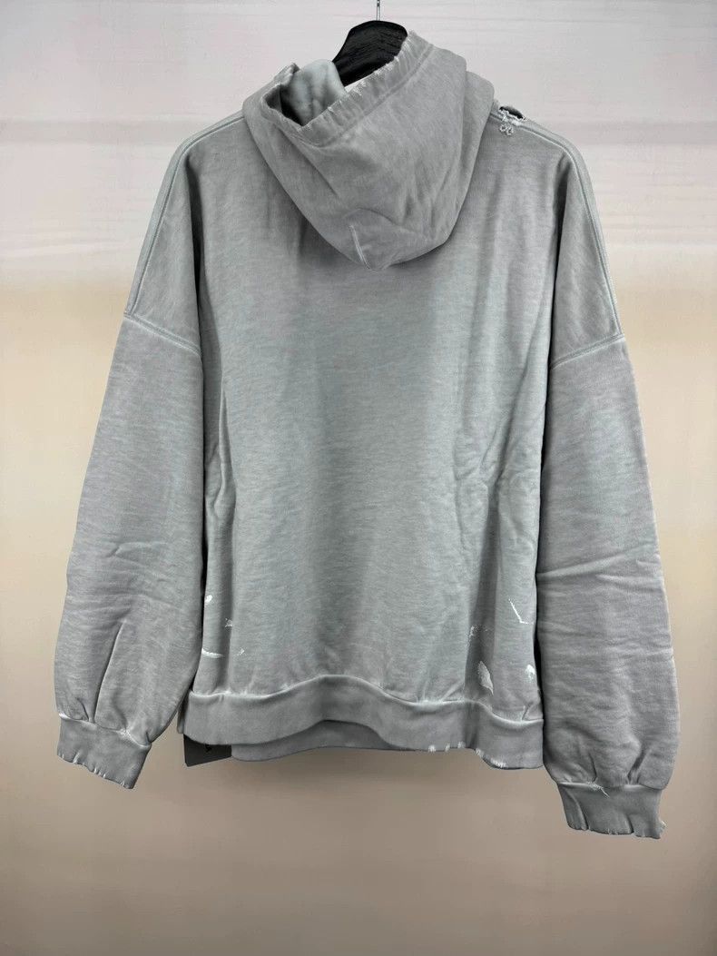 Balenciaga Balenciaga Grey Color Inkjet Hoodie-2506 Size US L / EU 52-54 / 3 - 2 Thumbnail