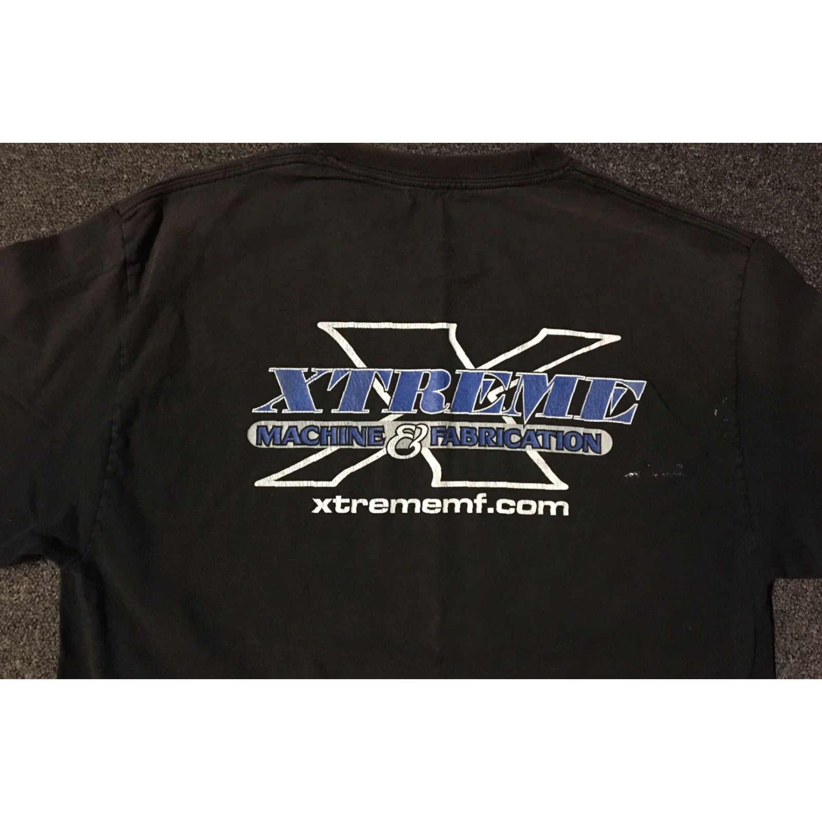 Thrasher VINTAGE Thrashed Construction Shirt L Black Long Sleeve Distressed Paint Grunge Punk Skate Surf 90s Men T-Shirt Size US L / EU 52-54 / 3 - 7 Thumbnail