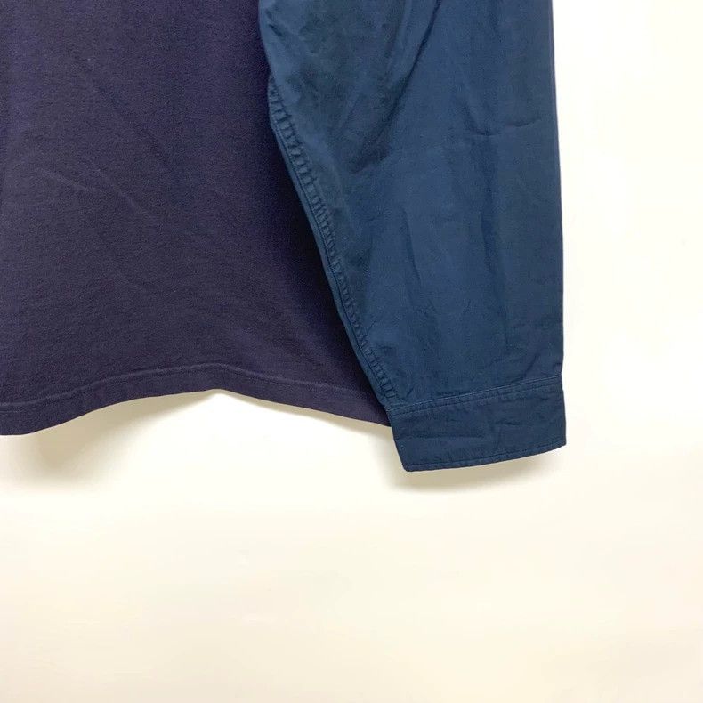 Balenciaga Balenciaga Fake two-piece hoodie, navy blue Size US S / EU 44-46 / 1 - 5 Thumbnail