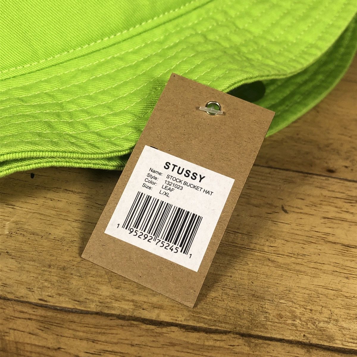 Stussy × Vintage Stussy Stock Bucket Size ONE SIZE - 4 Thumbnail