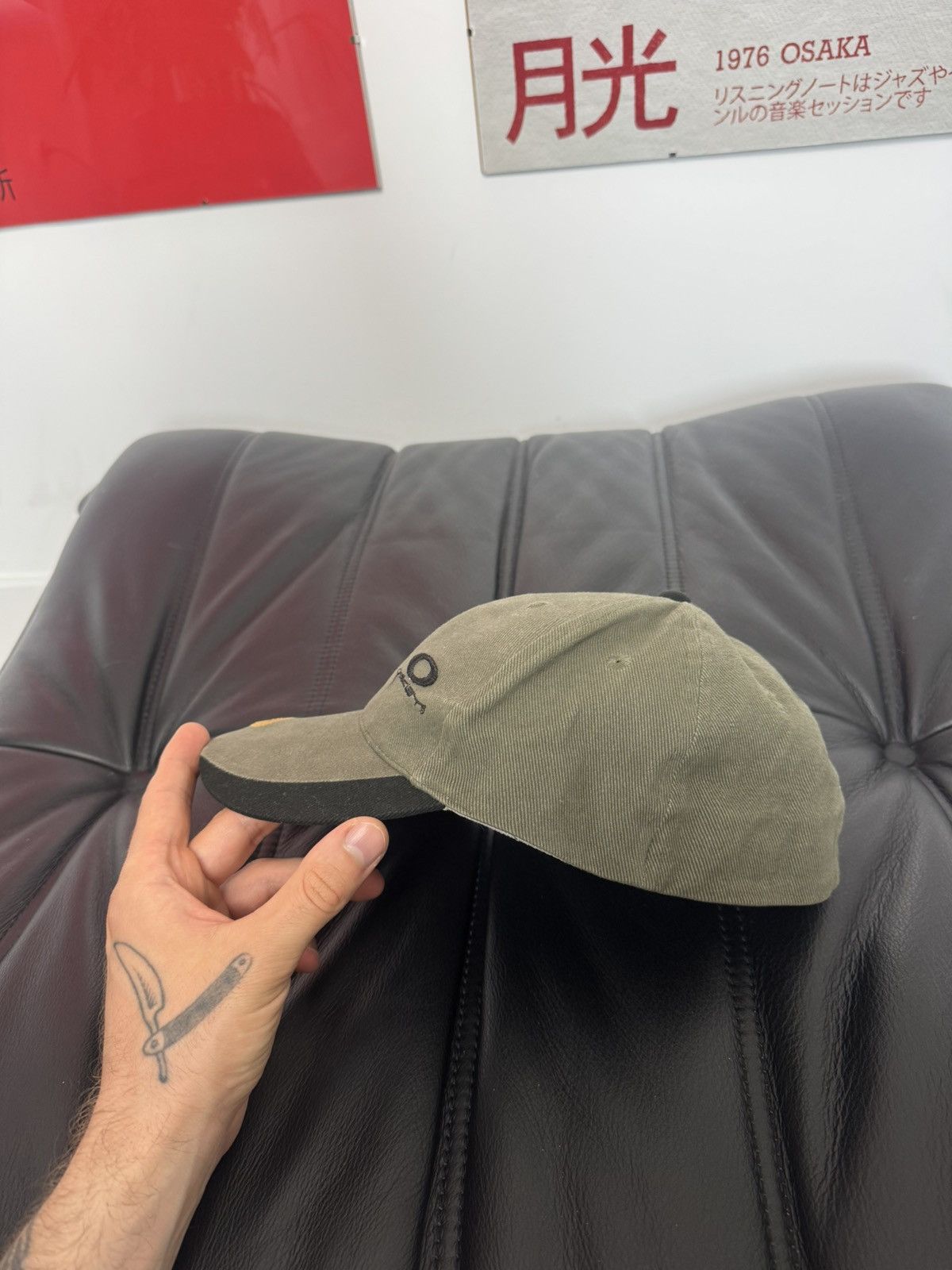 Oakley Oakley Vintage 90s Skate Surf Classic Logo Hat Rare Hype Size ONE SIZE - 3 Thumbnail