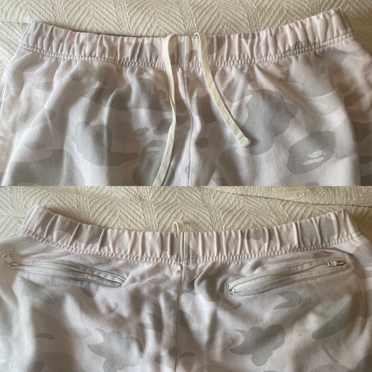 Bape Vintage A Bathing Ape Bape Early 2000’s XL White Camo Shorts Size US 36 / EU 52 - 3 Thumbnail