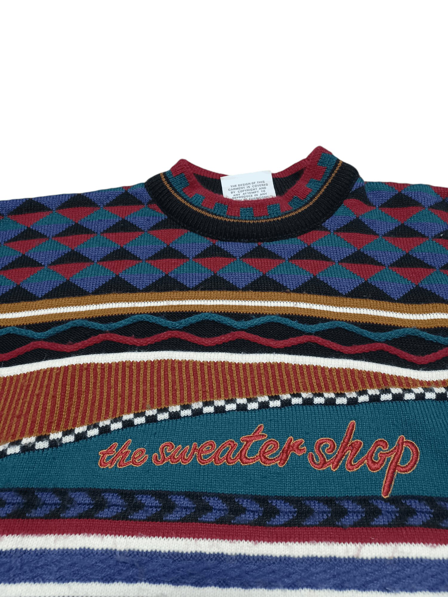 Other FIRE SWEATER SHOP VINTAGE COOGI STYLE MADE IN UK SWEATER Size US L / EU 52-54 / 3 - 2 Thumbnail