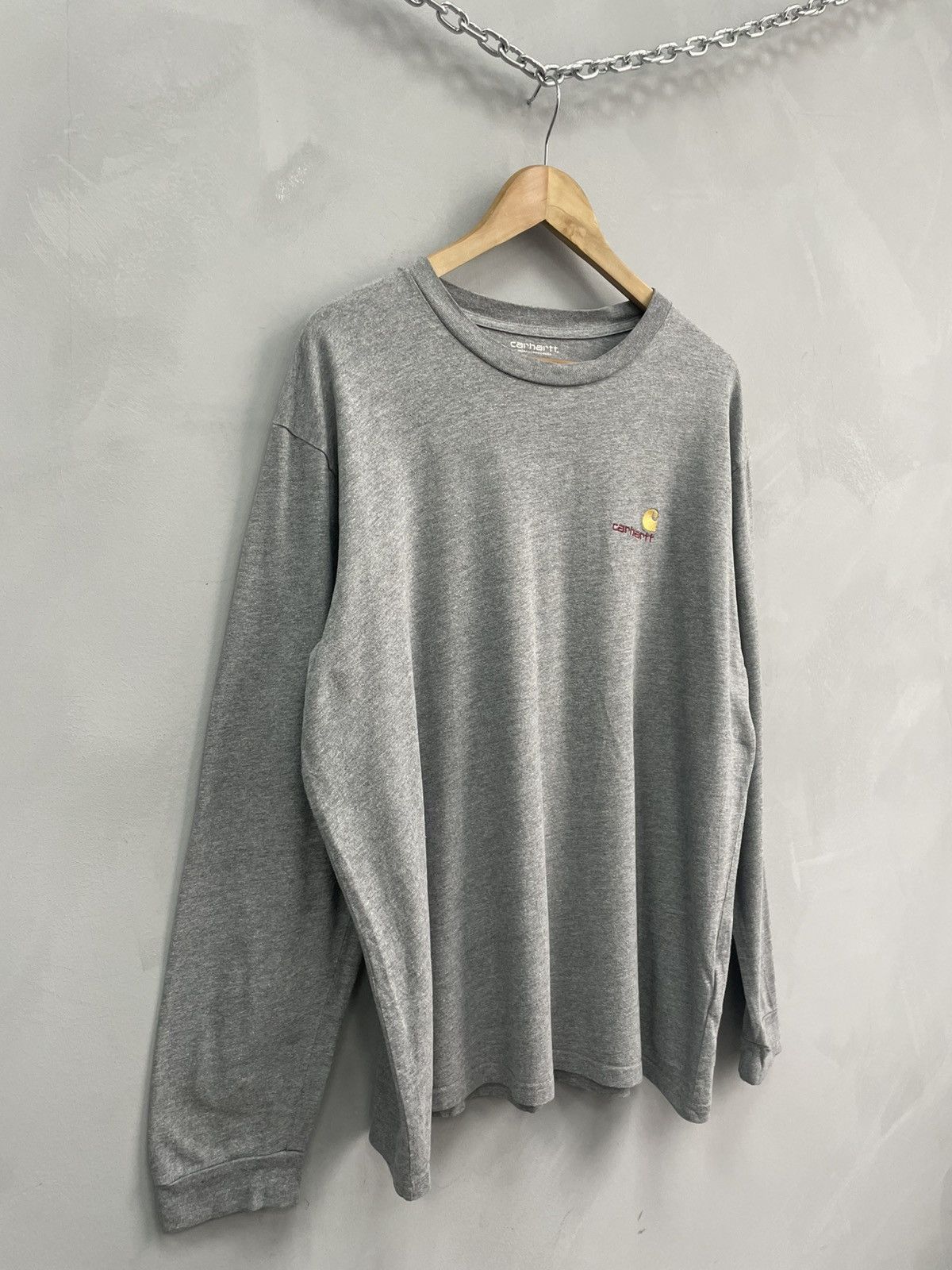 Carhartt Vintage Carhartt longsleeve 90s USA t shirt Size US XL / EU 56 / 4 - 2 Thumbnail