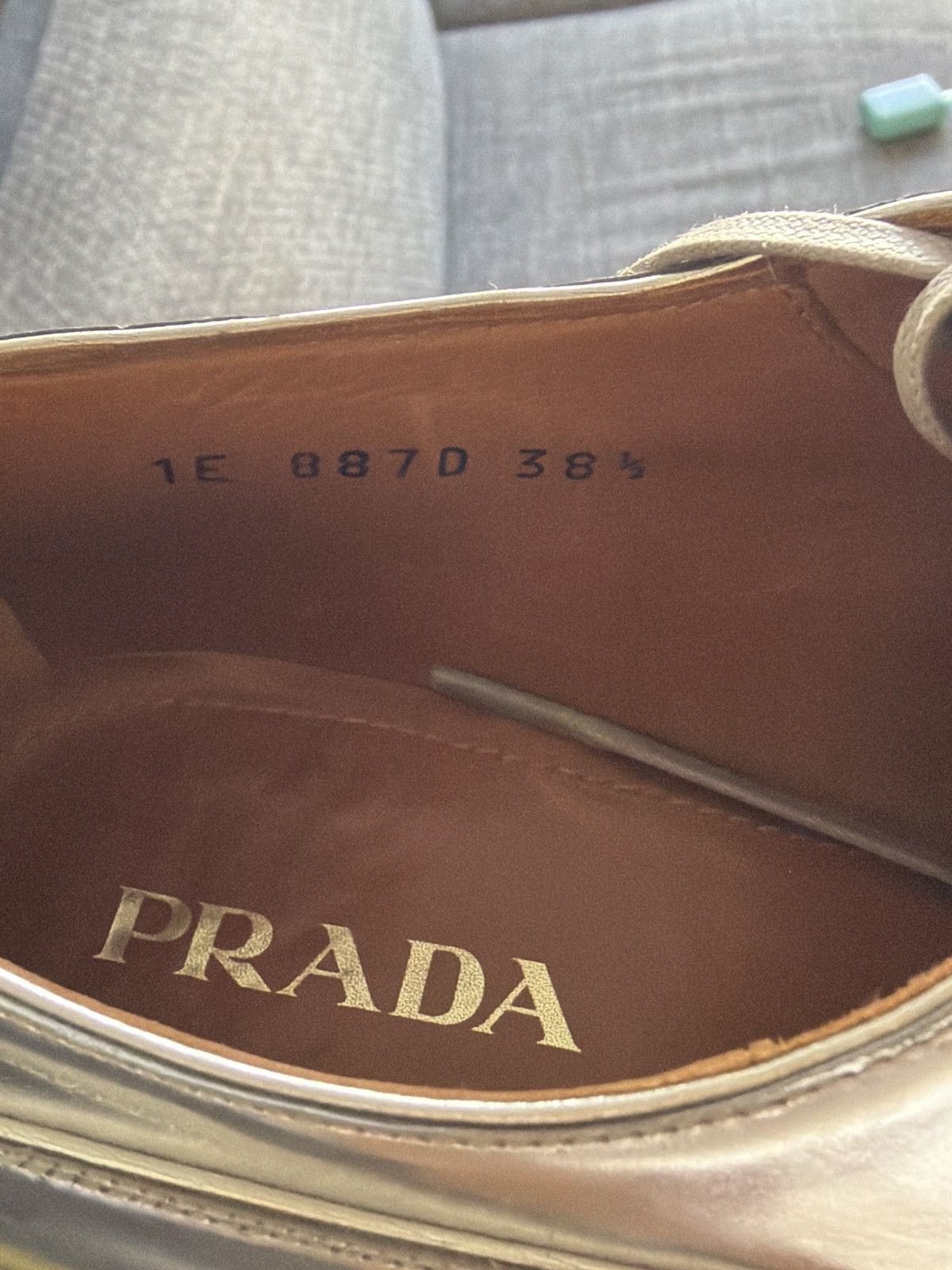 Prada SS13 prada derby loafer Size US 8.5 / IT 38.5 - 6 Thumbnail