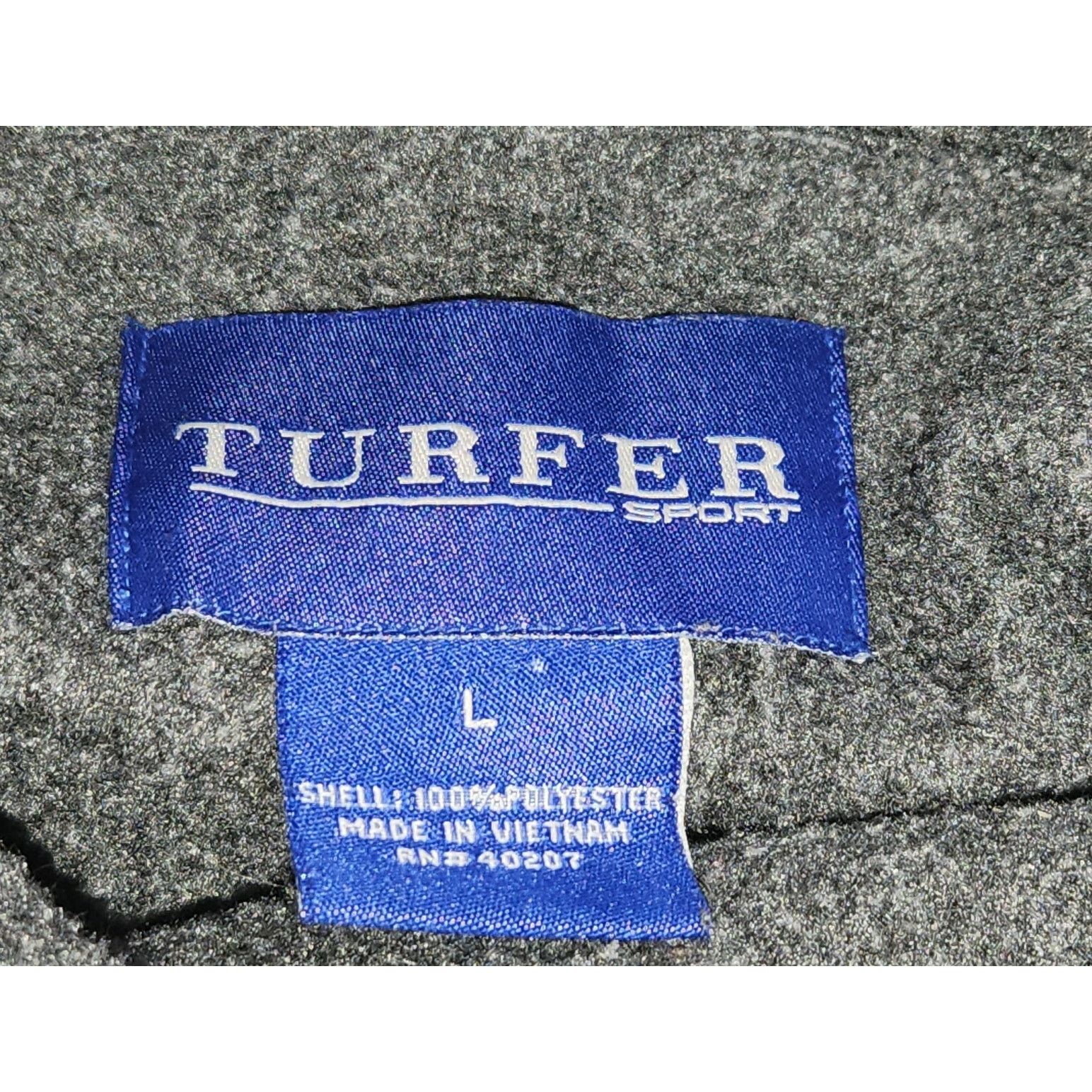 Other Turfer Gray AUI Embroidered Full Zip Fleece Jacket Large Size US L / EU 52-54 / 3 - 6 Thumbnail