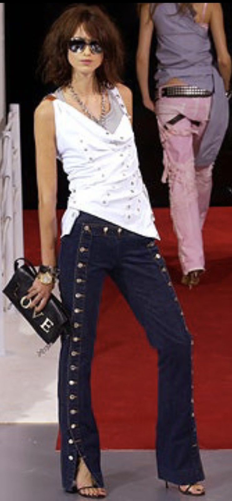 Dolce & Gabbana Dolce & Gabbana Spring 2003 sailor pants Size 26" / US 2 / IT 38 - 1 Thumbnail