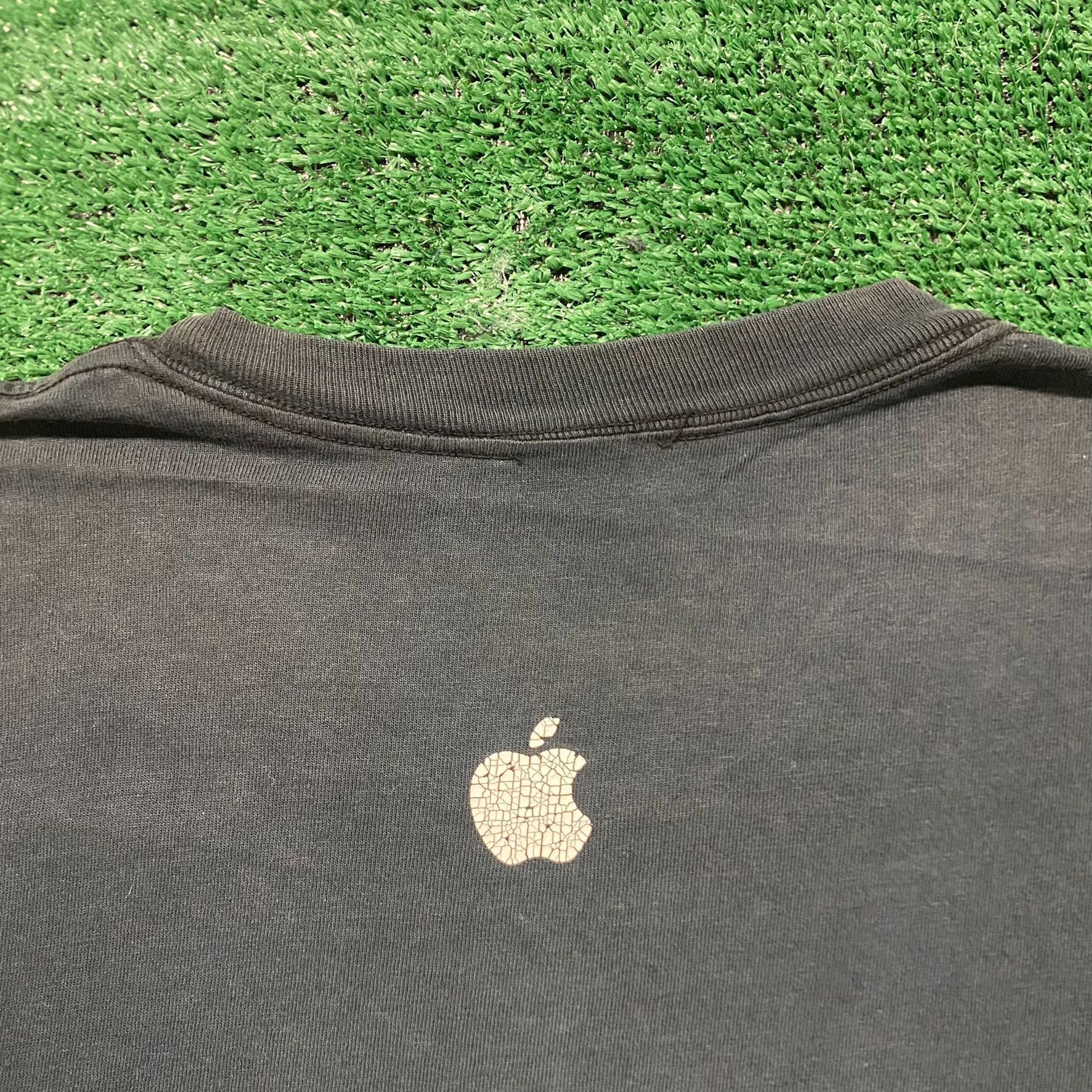 Apple Vintage Y2K Sun Faded Baggy Apple Mac OS X Longhorn T-Shirt Size US XL / EU 56 / 4 - 7 Thumbnail